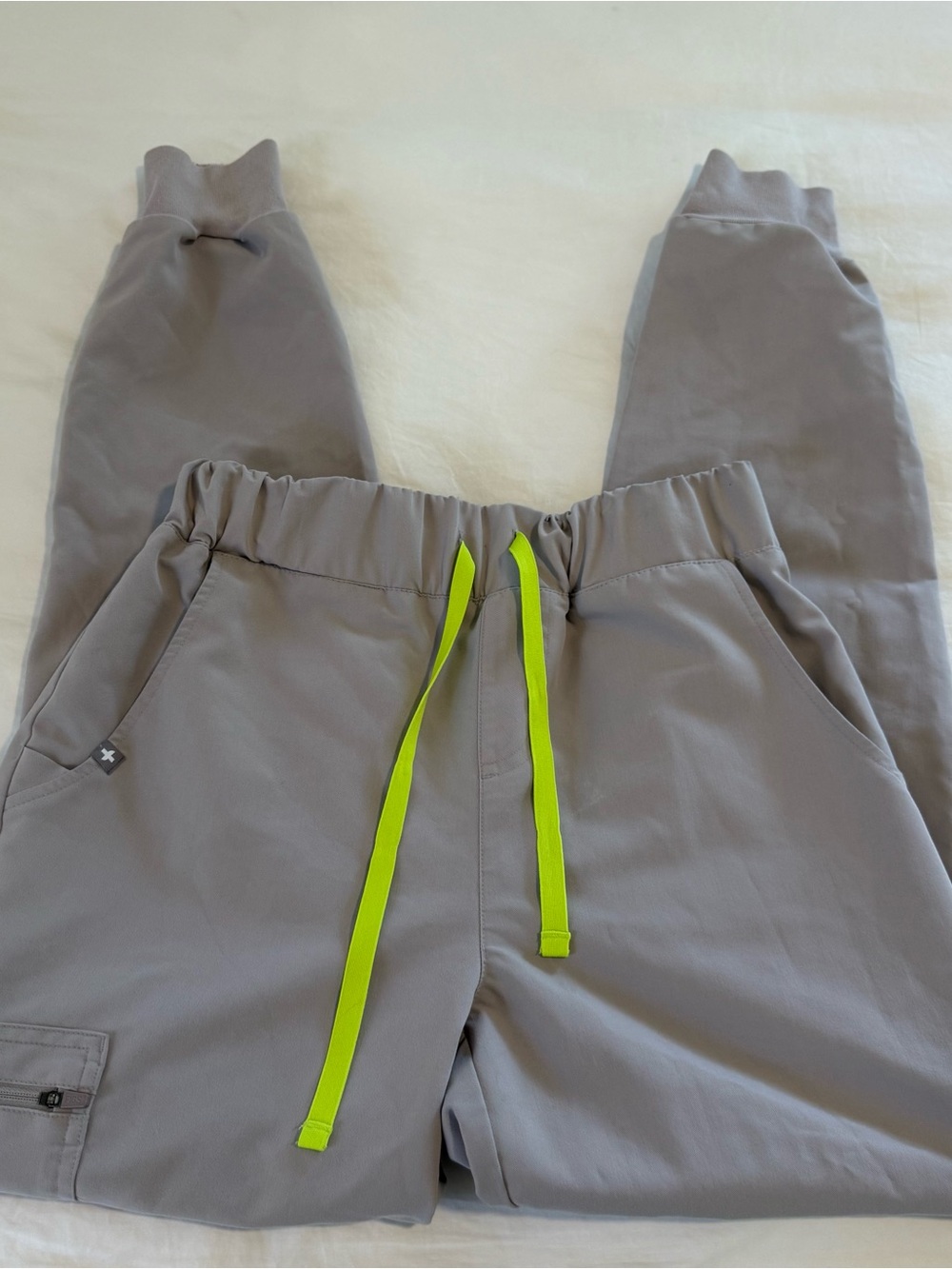 Figs • Slate High Waisted Zamora Joggers Small